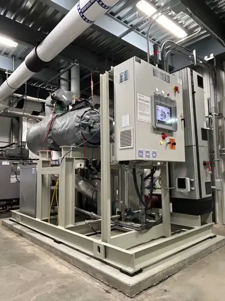 Thermopompe industrielle au Québec : comparez types, COP, coûts et subventions 2026. Le guide complet pour réduire la facture d’énergie de votre usine.